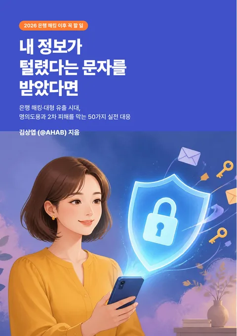 내 정보가 털렸다는 문자를 받았다면
